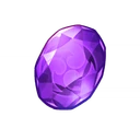 Vajrada Amethyst Gemstone, ascension material | Genshin Impact