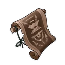 Divining Scroll, ascension material | Genshin Impact