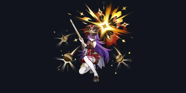 Chevreuse wish art, Pyro Polearm character | Genshin Impact