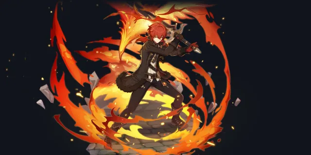 Diluc wish art, Pyro Claymore character | Genshin Impact