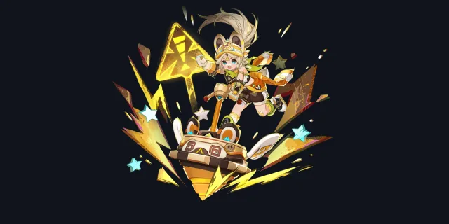 Kachina wish art, Geo Polearm character | Genshin Impact