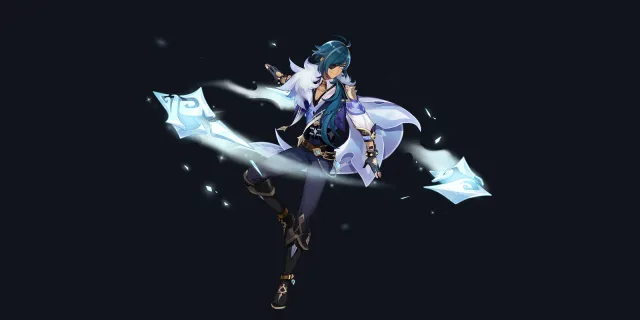 Kaeya wish art, Cryo Sword character | Genshin Impact