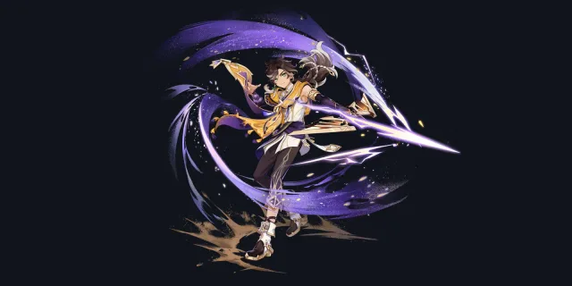 Sethos wish art, Electro Bow character | Genshin Impact