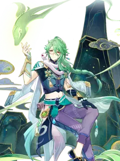 Baizhu — Dendro Catalyst character | Genshin Impact