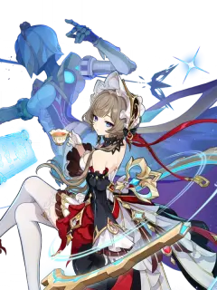 Sandrone — Cryo Claymore character | Genshin Impact