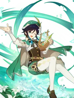 Venti — Anemo Bow character | Genshin Impact