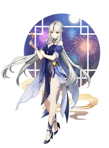 Ningguang — Orchid's Evening Gown outfit | Genshin Impact