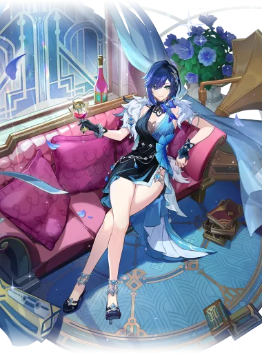 Yelan — Tranquil Banquet outfit | Genshin Impact
