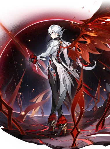 Arlecchino — Moonglare outfit | Genshin Impact