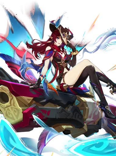 Chasca — Tlalocan's Night Phantom outfit | Genshin Impact